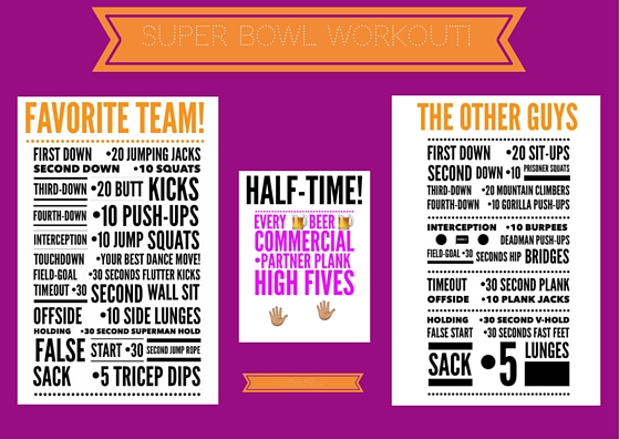 Super Bowl Workout!